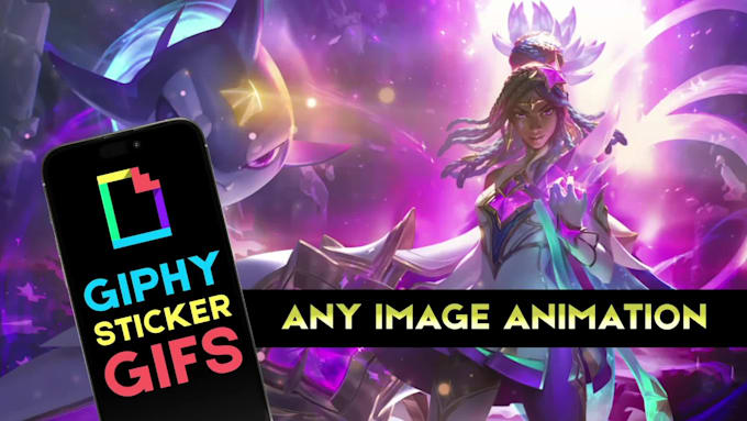animate any still images into video or gif loop animation