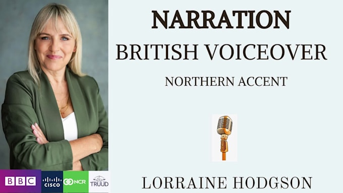 provide a warm british narration voiceover