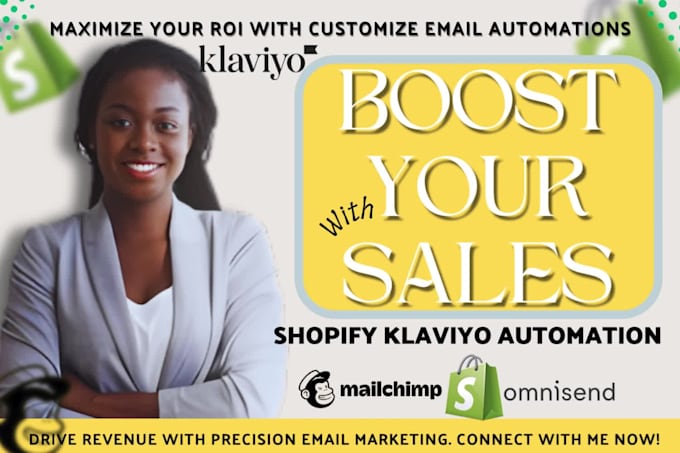 boost shopify sales with mailchimp klaviyo shopify email marketing funnel flows