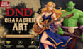 draw custom dnd character art and fantasy illustrations
