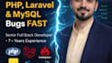 fix bugs and develop PHP, laravel, react and mysql apps fast