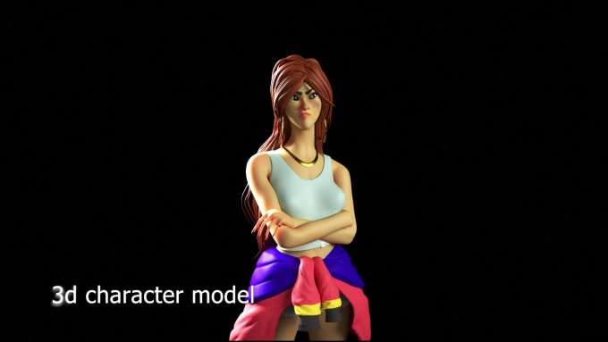 3d character model and texture in zbrush, cinema 4d, maya