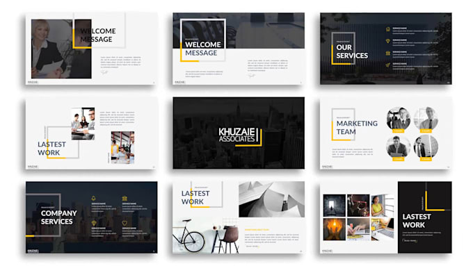 design startup investor pitch deck presentation design or business slide  ppt
