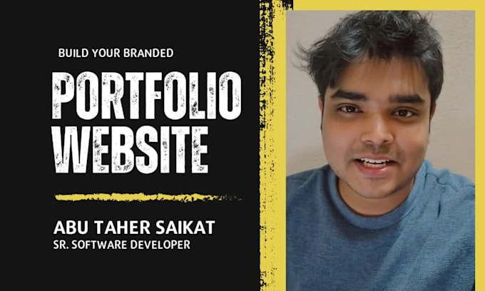 create custom author website and portfolio
