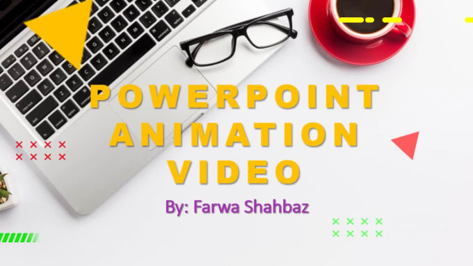 I will turn your powerpoint presentation into an amazing slideshow animated video