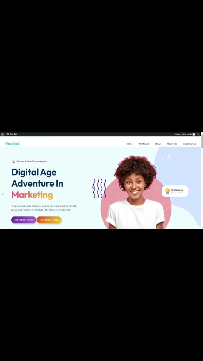design a responsive wordpress website