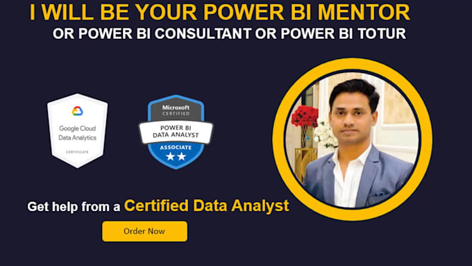 be your power bi mentor or power bi consultant or power bi totur