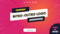 create motion graphics logo animation intro for your brand