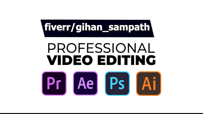 be your professional video editor