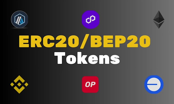 launch and deploy erc20 token, bep20 token, matic token