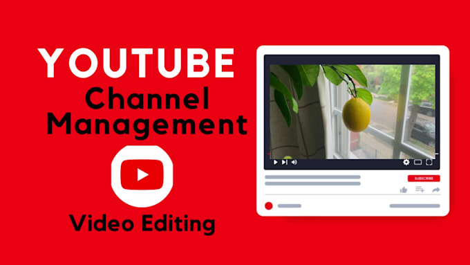 be your certified youtube channel manager, seo video editor