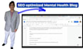 as a doctor write SEO optimized articles on mental wellness and holistic health