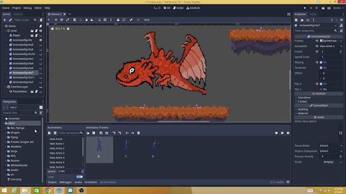 create pixel art 2d game assets, props and icons