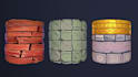 make hand painted stylized pbr textures for your videogame