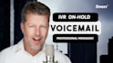 voice business phone IVR voicemail on hold message