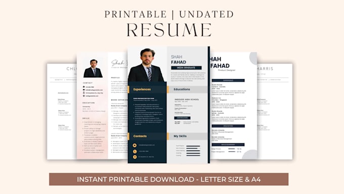 be your ats CV resume expert writer and designer in word