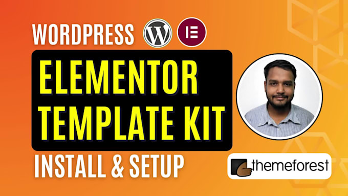 install themeforest or envato elementor template kit on wordpress