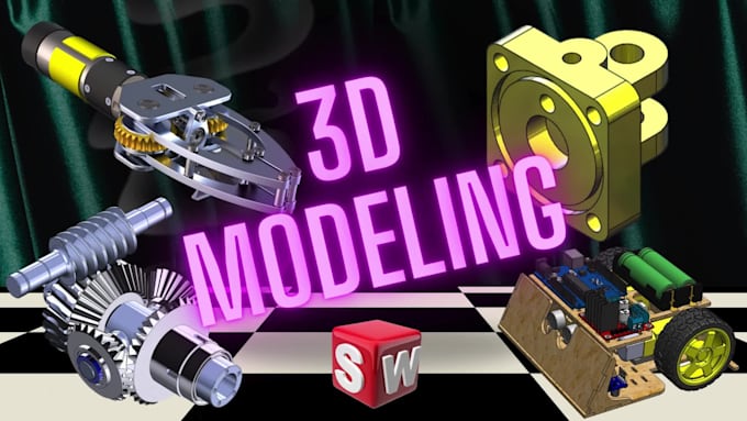 create custom 3d printing stl files for your design parts