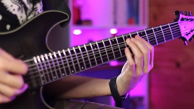 be your modern prog rock and metal guitarist
