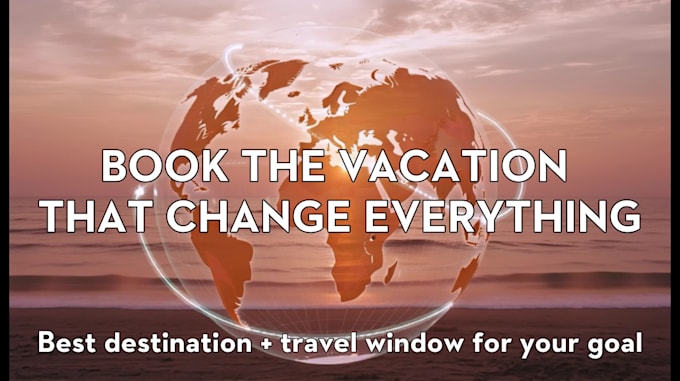 use dynamic astrocartography to give the best travel destination and timing
