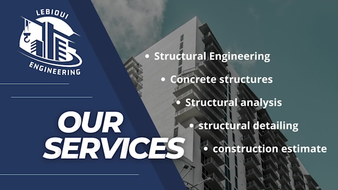 do structural design, civil engineering, concrete structures
