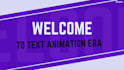 create dynamic video text animation, kinetic typography