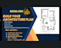 draw autocad 2d floor plan and 3d floor plan rendering
