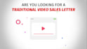 create traditional vsl video sales letter