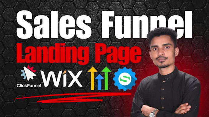 build high converting sales funnel, landing page with clickfunnels, gohighlevel