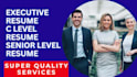 write executive resume c level cv writing executive resume