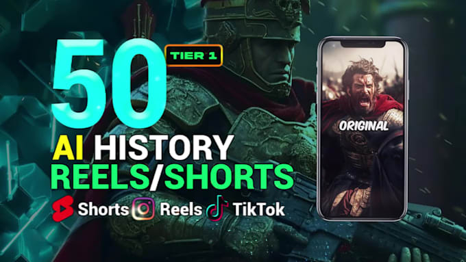 create ai history youtube shorts and instagram reels tiktok