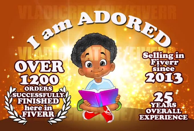 make visually awesome childrens book story illustrations