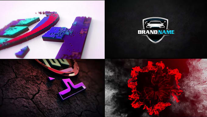 do youtube intro and outro or logo animation