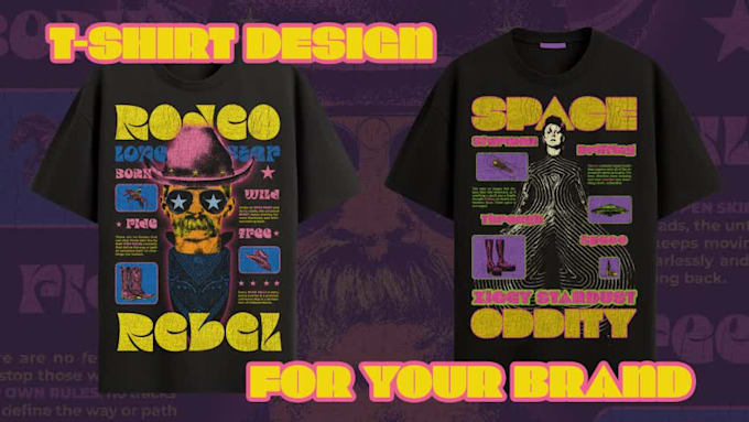 design a high impact tshirt