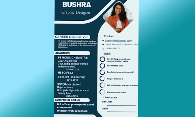 professionally create or rewrite resume, CV and cover letter