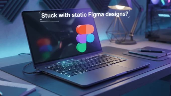 convert figma to react js using responsive tailwind CSS
