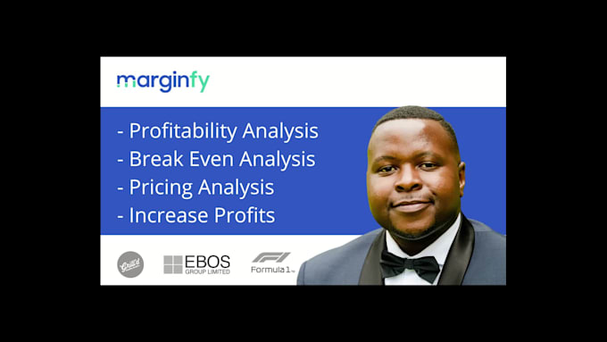 analyse your business, recommend pricing and profit
