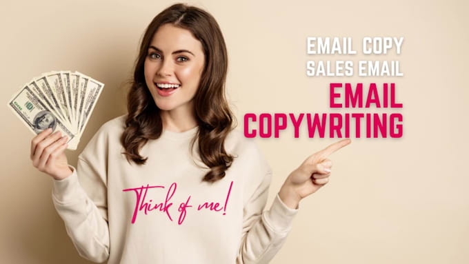 write expert email copy, sales email copy, email copywriting