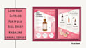 design lookbook, catalog, portfolio, line sheet, proposal on canva