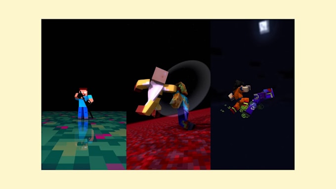 make minecraft animation for your youtube