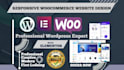 develop wordpress ecommerce website using woocommerce and elementor