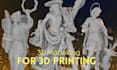 sculpt 3d sculpting for printing, modeling 3d printing