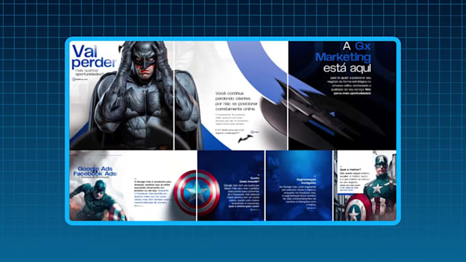 create any design using photoshop, illustrator and canva