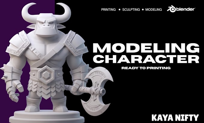 sculpt stunning 3d characters and models ready for 3d printing