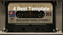 create a HD vintage cassette tape music video for your song