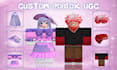 create custom roblox ugc accessories, hair and characters