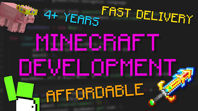 develop professional minecraft plugin or mod or data pack