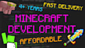 develop professional minecraft plugin or mod or data pack