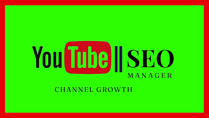 do youtube SEO for your channel