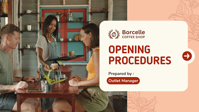 write company sops and standard operating procedures